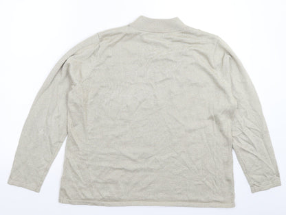 Bonmarché Womens Grey Knit Pullover Jumper Size L