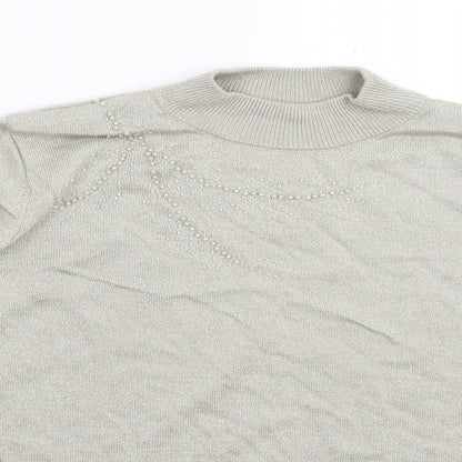 Bonmarché Womens Grey Knit Pullover Jumper Size L