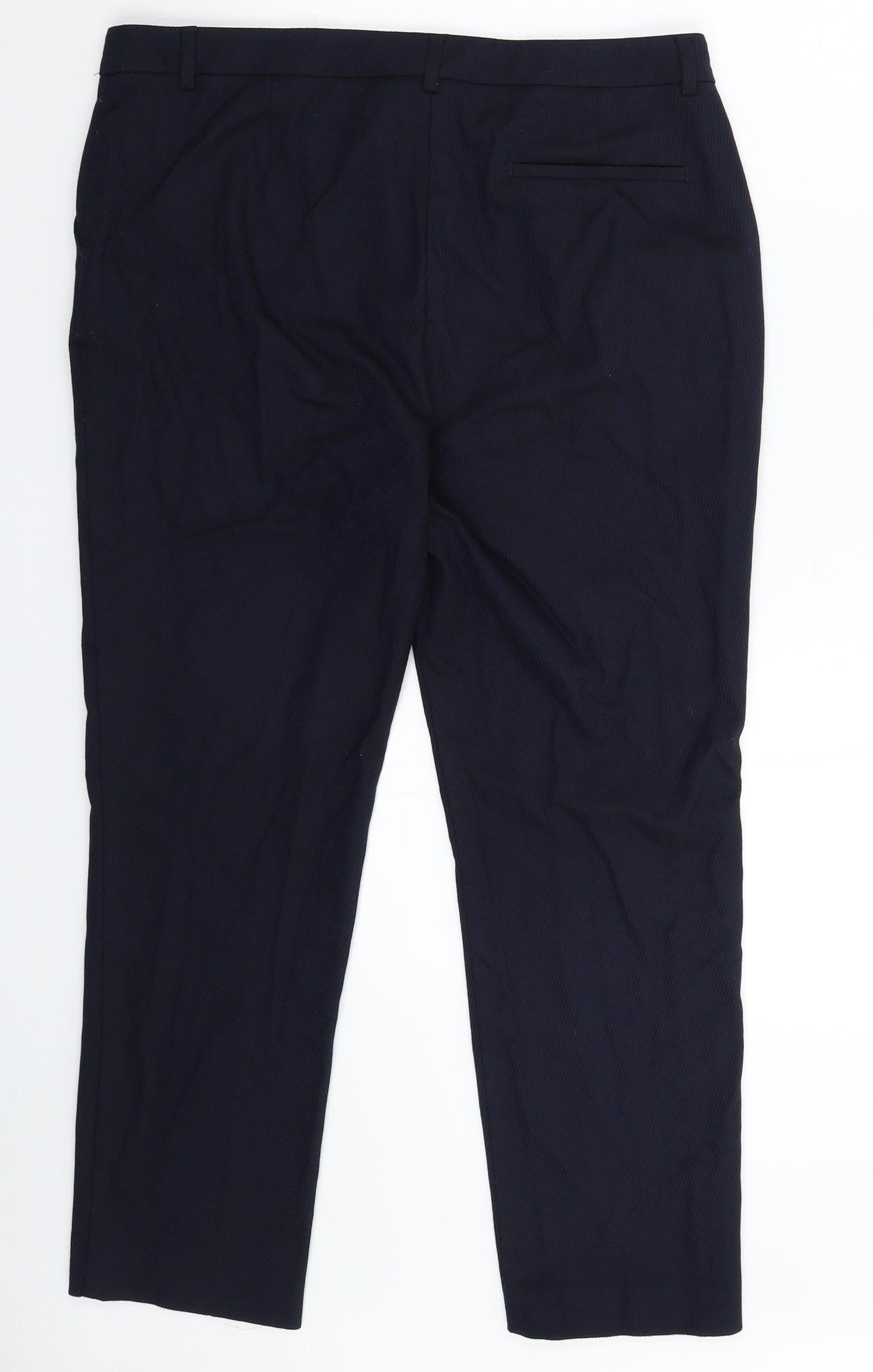 Marks and Spencer Womens Blue   Dress Pants Trousers Size 14 L27 in