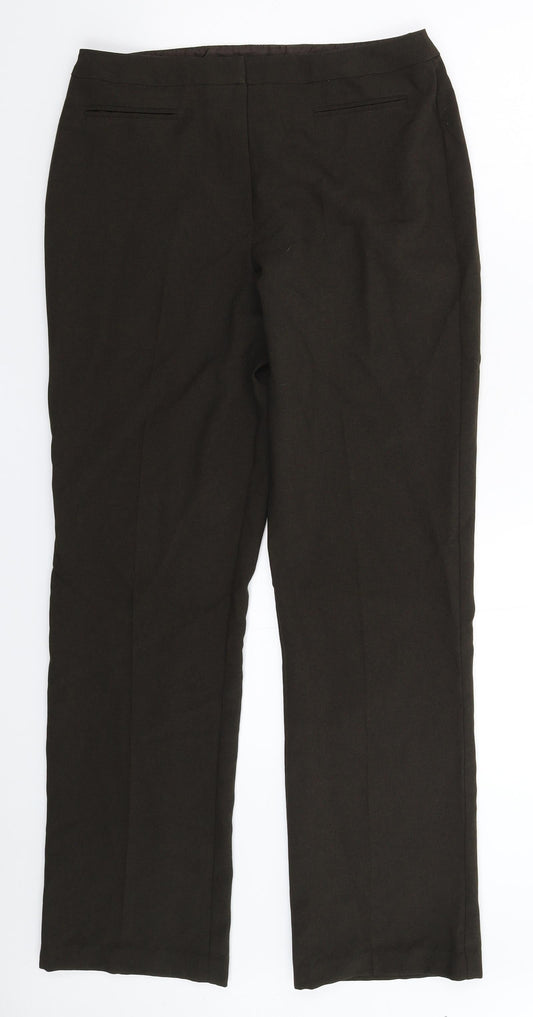 Dorothy Perkins Womens Grey   Trousers  Size 30 in L30 in