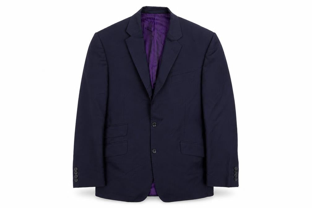 Marks & Spencer Mens Blue   Jacket Suit Jacket Size 42