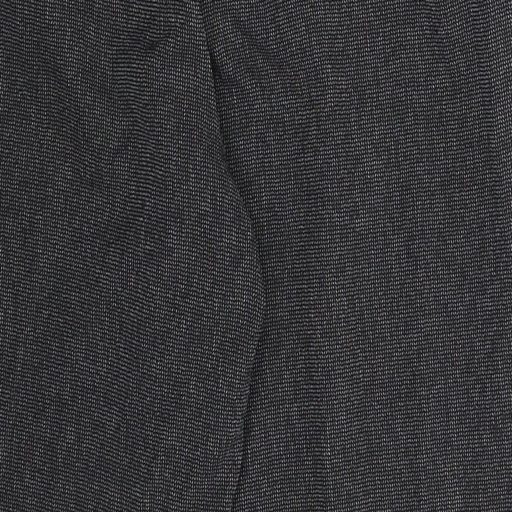 BM Womens Grey   Trousers  Size 12 L27 in