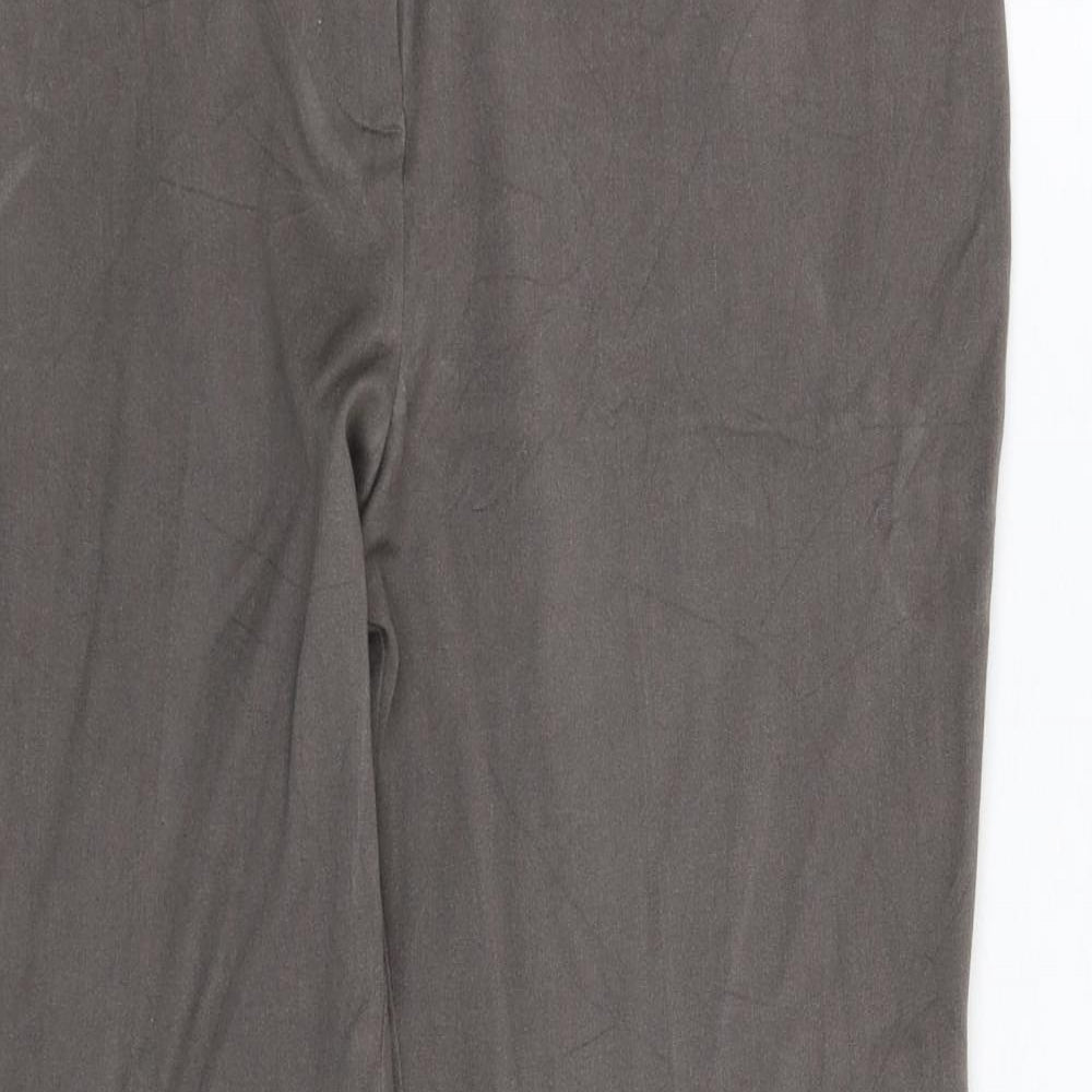 Marks and Spencer Womens Grey   Trousers  Size 12 L28 in