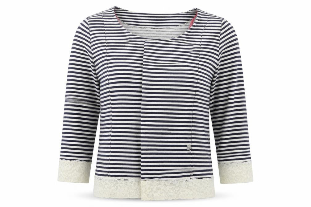 Maison Scotch Womens Multicoloured Striped  Jacket  Size S