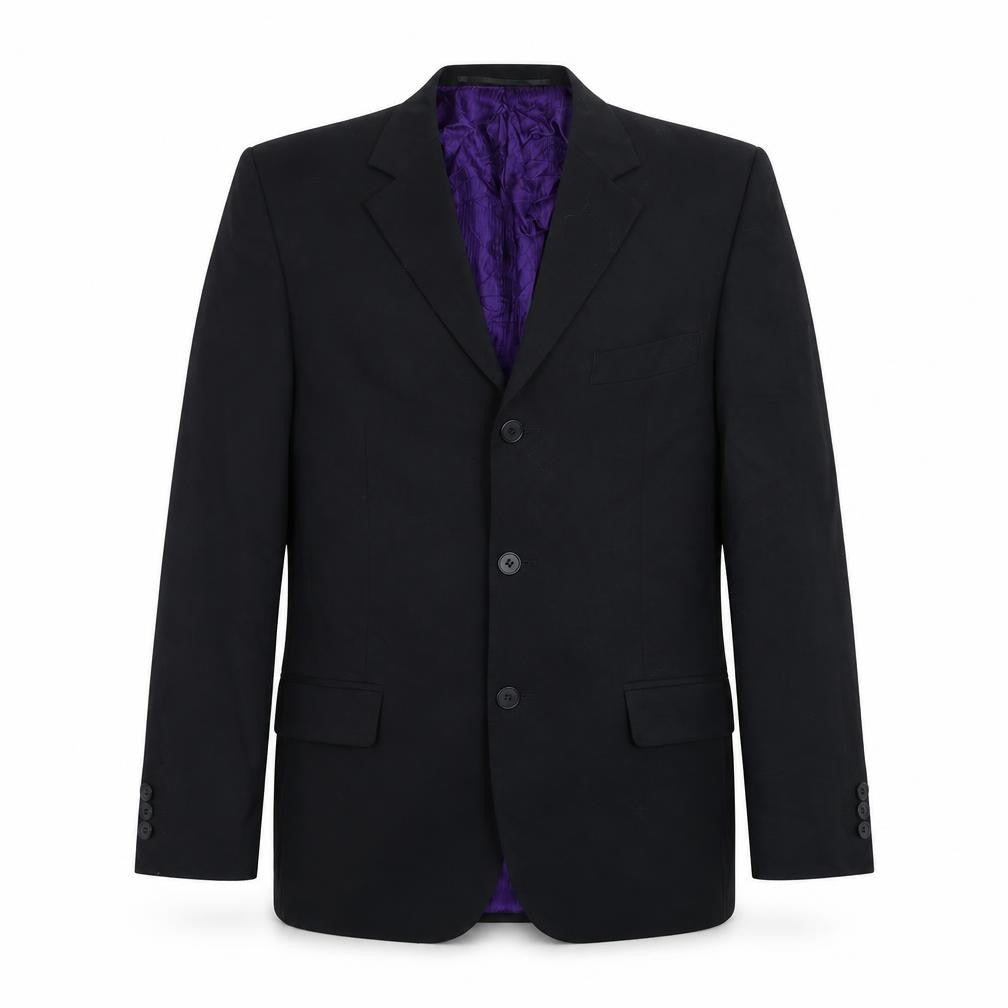 Burton Mens Black   Jacket Suit Jacket Size 38