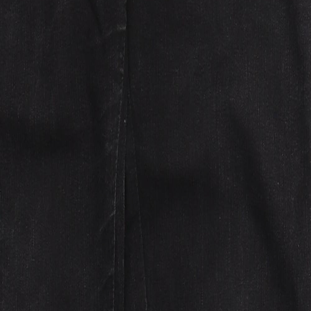 St Bernard Womens Black  Denim Jegging Trousers Size 8 L32 in