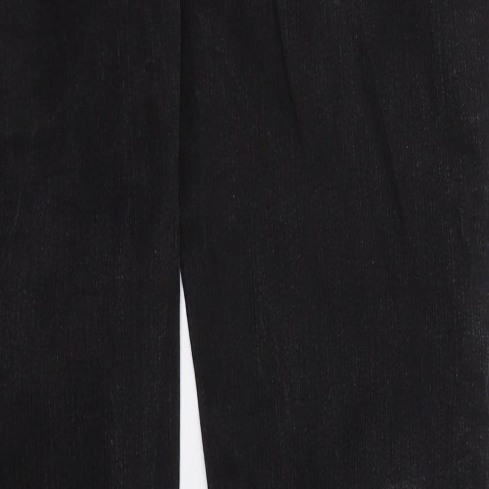 St Bernard Womens Black  Denim Jegging Trousers Size 8 L32 in
