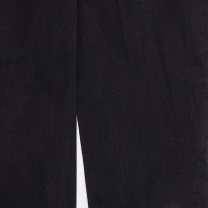 St Bernard Womens Black  Denim Jegging Trousers Size 8 L32 in