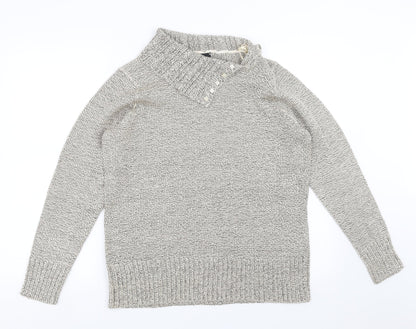 Bonmarché Womens Beige Knit Pullover Jumper Size M