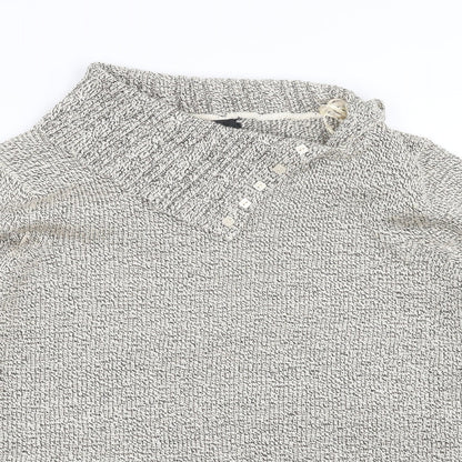 Bonmarché Womens Beige Knit Pullover Jumper Size M