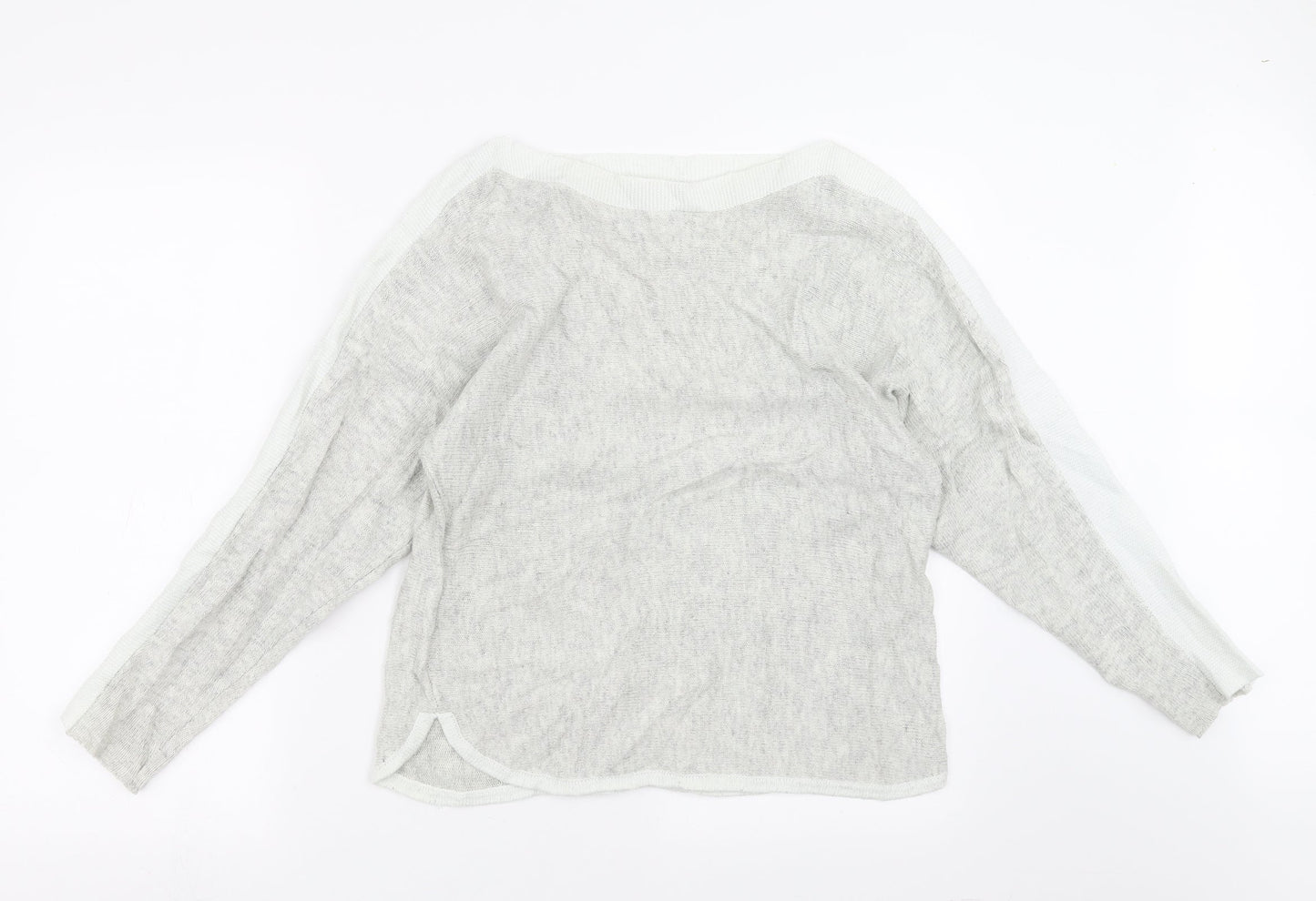 Oasis Womens Grey  Knit Pullover Jumper Size M