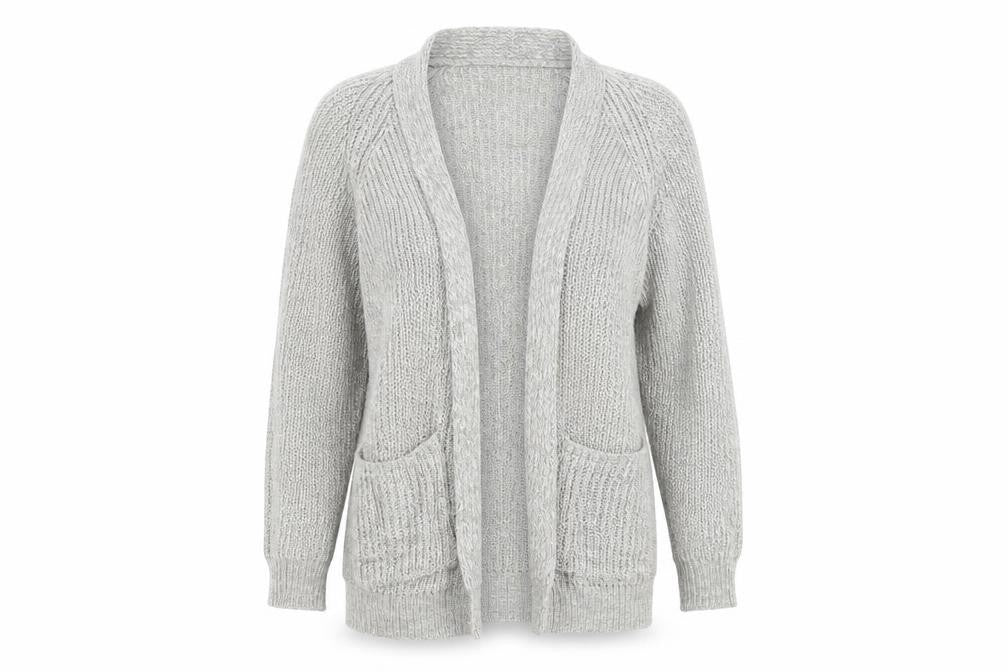 Papaya Womens Grey  Knit Pullover Jumper Size XL