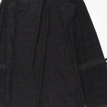 Next Womens Grey  Knit Pullover Jumper Size 8