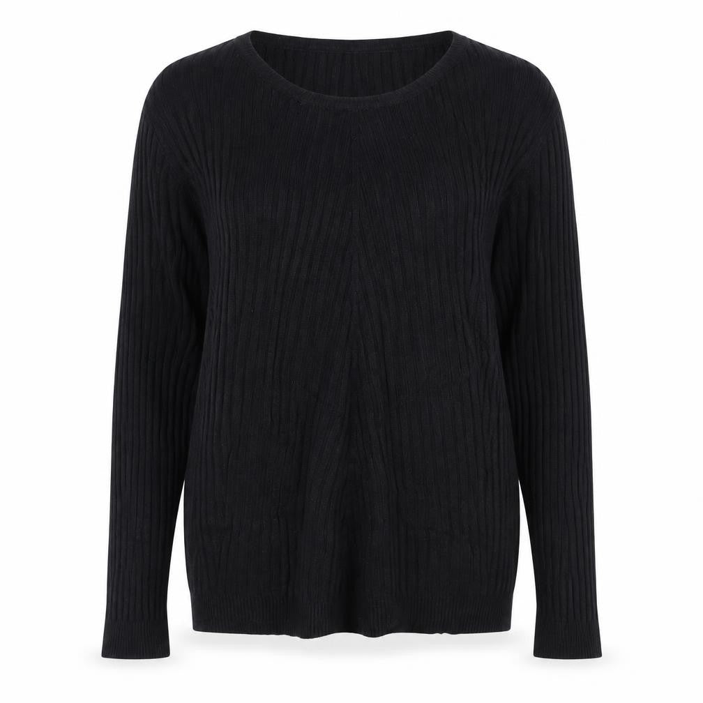 Kaleidoscope Womens Black Geometric  Pullover Jumper Size 16