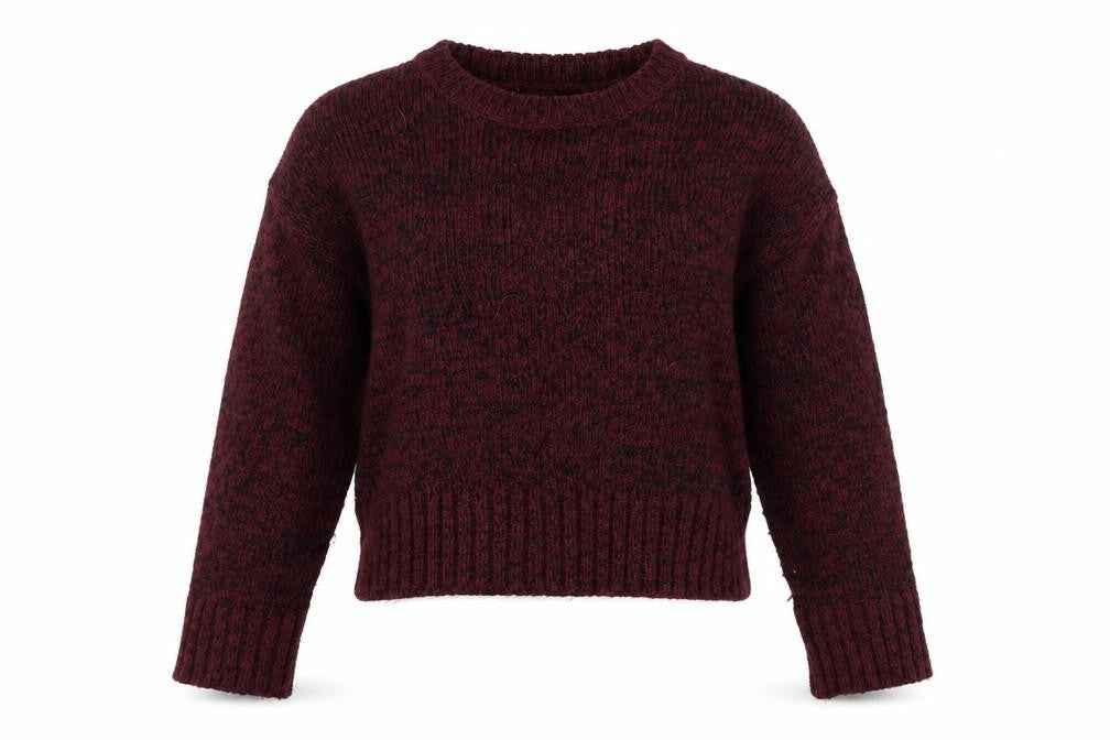 New Look Womens Purple  Knit Pullover Jumper Size S