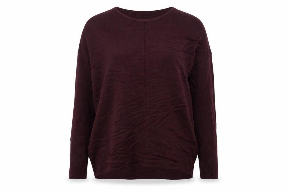 H&M Womens Purple  Knit Pullover Jumper Size XS  - burgundy