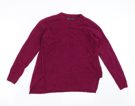 Marks and Spencer Womens Purple  Knit Pullover Jumper Size S