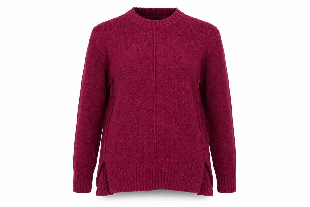 Marks & Spencer Womens Purple  Knit Pullover Jumper Size S
