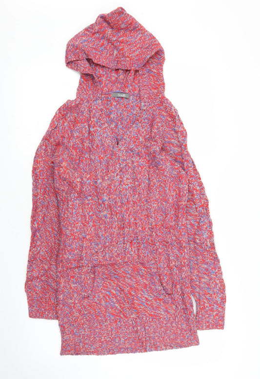 South Womens Red   Pullover Hoodie Size 8
