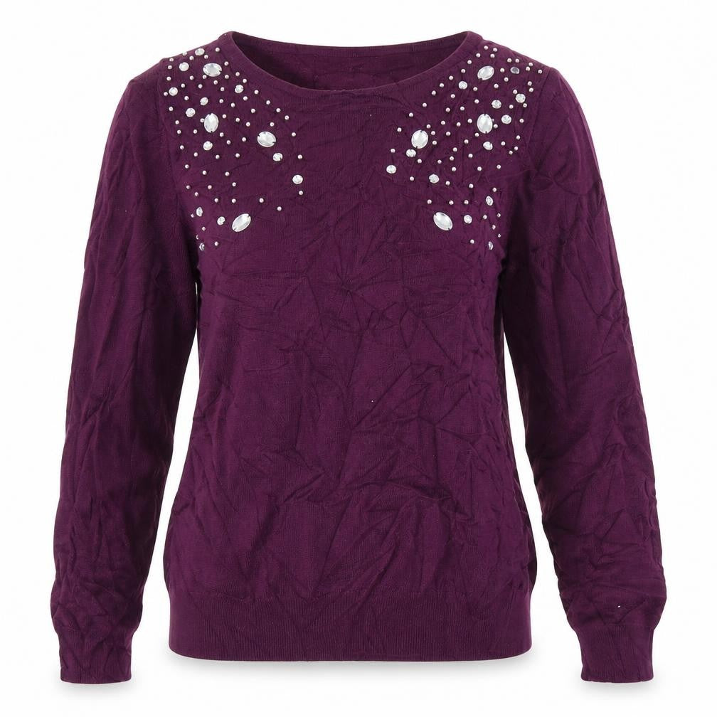 Paramour Womens Purple   Pullover Jumper Size S