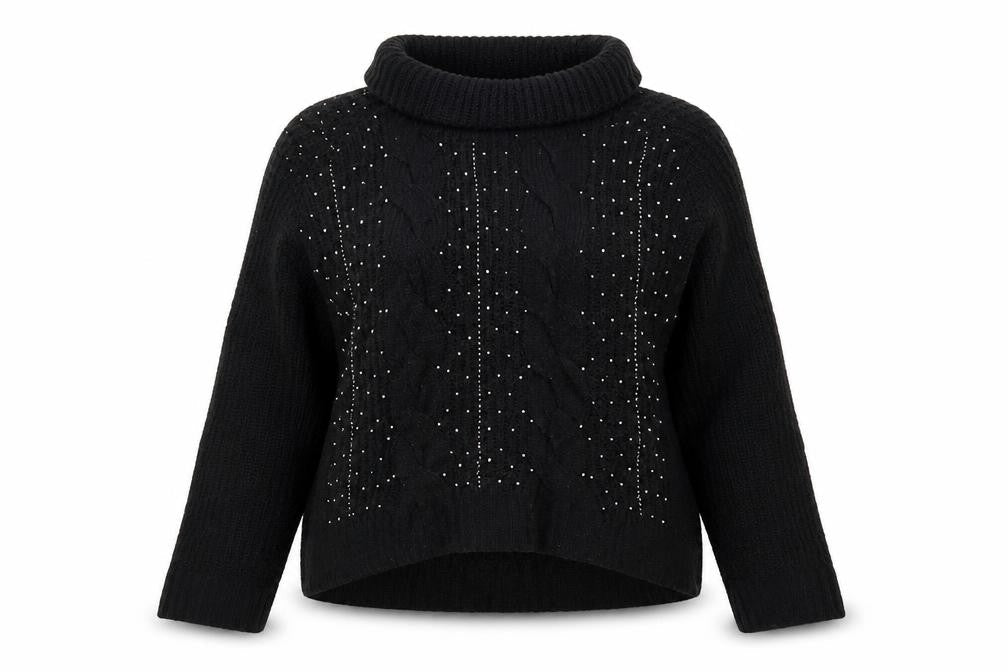 Marks & Spencer Womens Black   Pullover Jumper Size 10