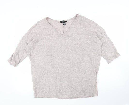 New Look Womens Pink   Basic Blouse Size S