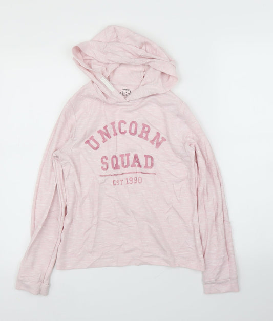 Pep&Co Girls Pink   Pullover Jumper Size 10 Years