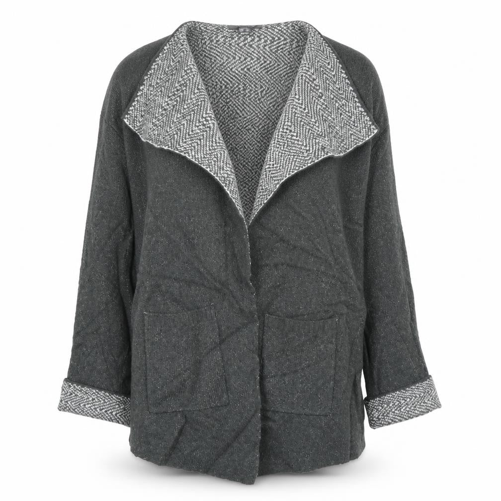 Primark Womens Grey   Cardigan Jumper Size 8