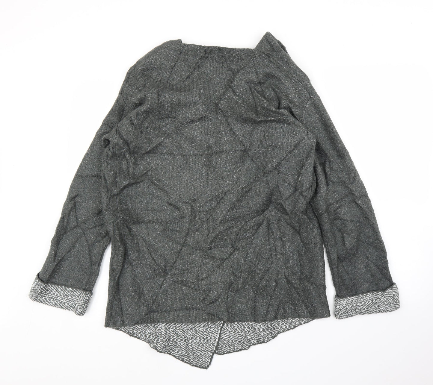 Primark Womens Grey   Cardigan Jumper Size 8