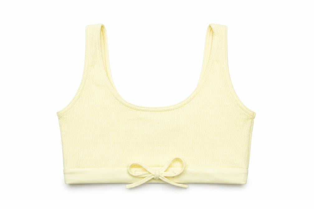 PRETTYLITTLETHING  Womens Beige   Cropped T-Shirt Size 6