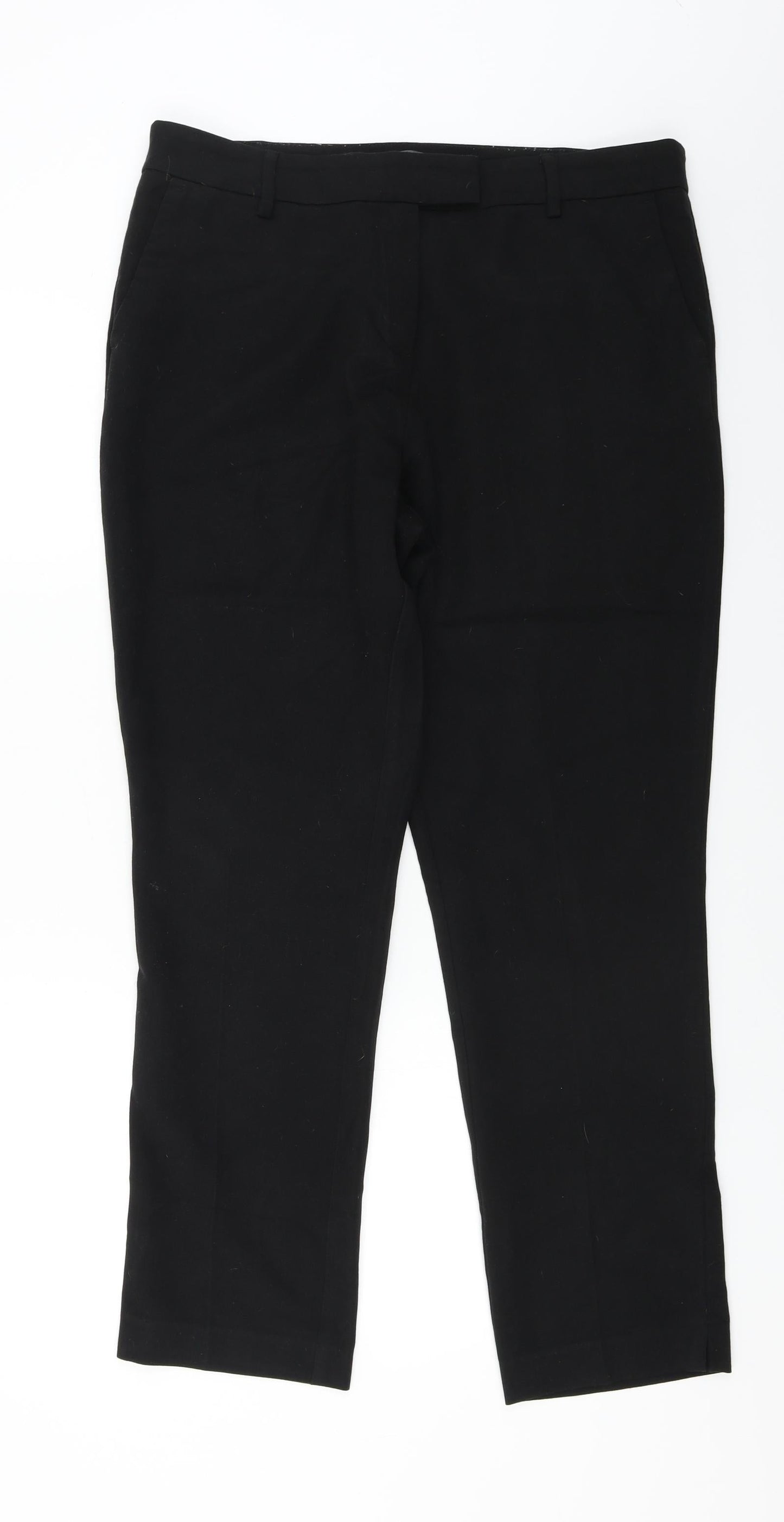 Papaya  Womens Black   Trousers  Size 14 L26 in