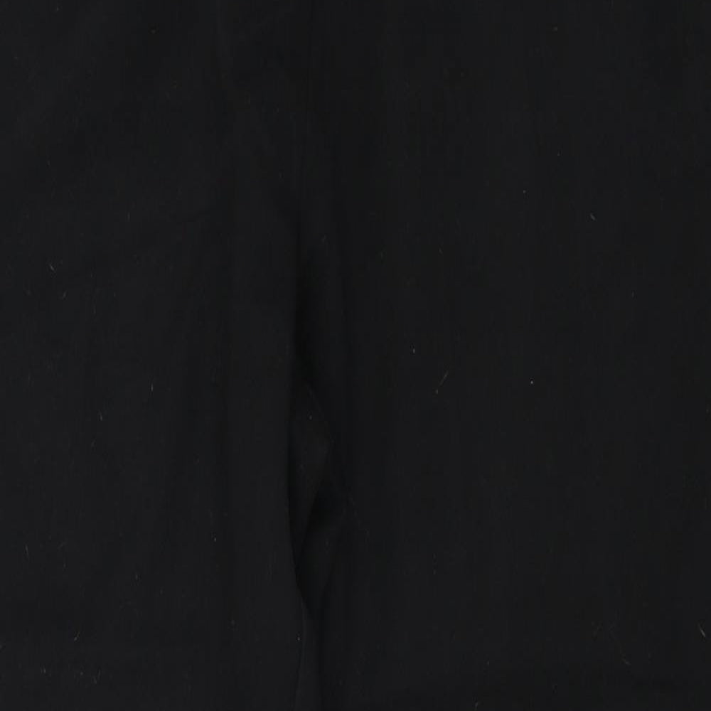 Papaya  Womens Black   Trousers  Size 14 L26 in