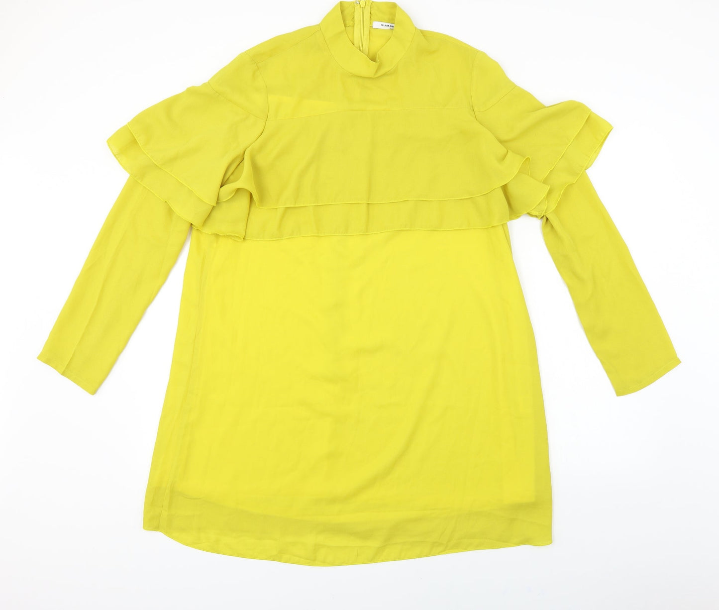 Glamorous  Womens Yellow   A-Line  Size M