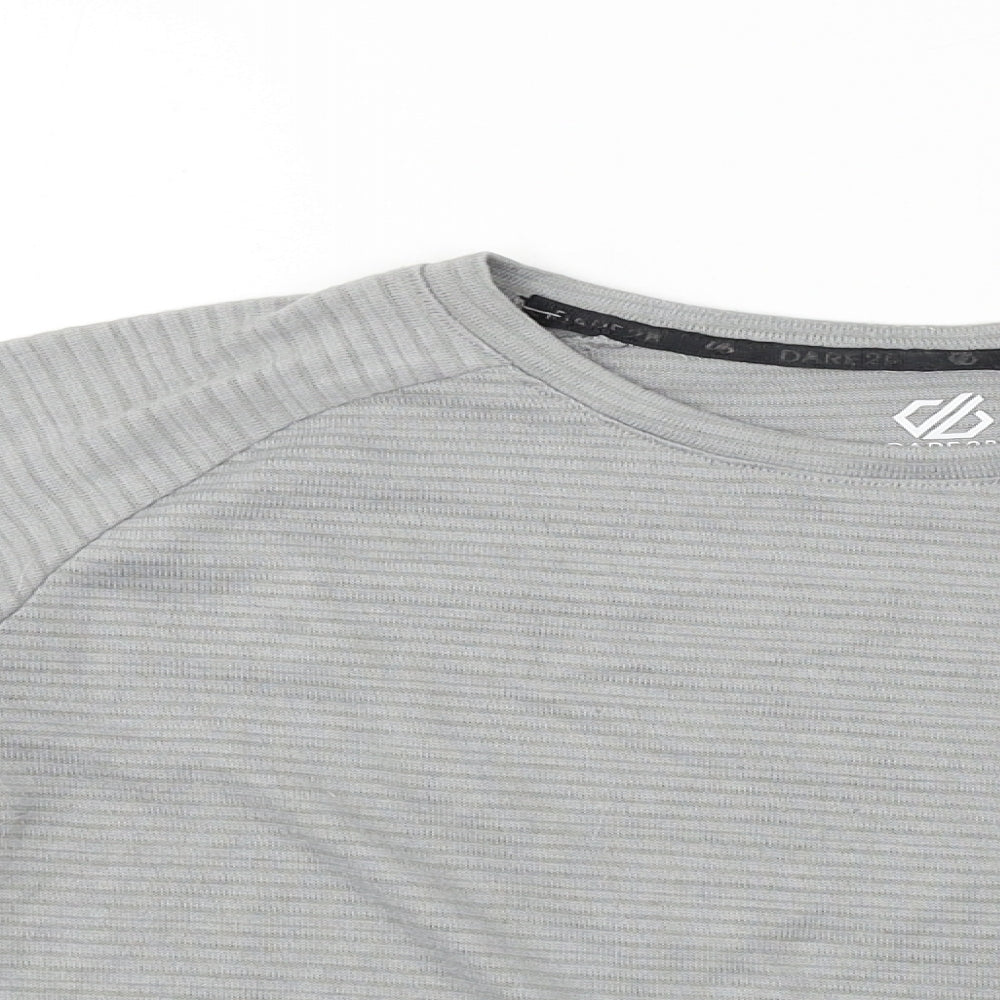 Dare to be  Womens Grey   Basic T-Shirt Size 8