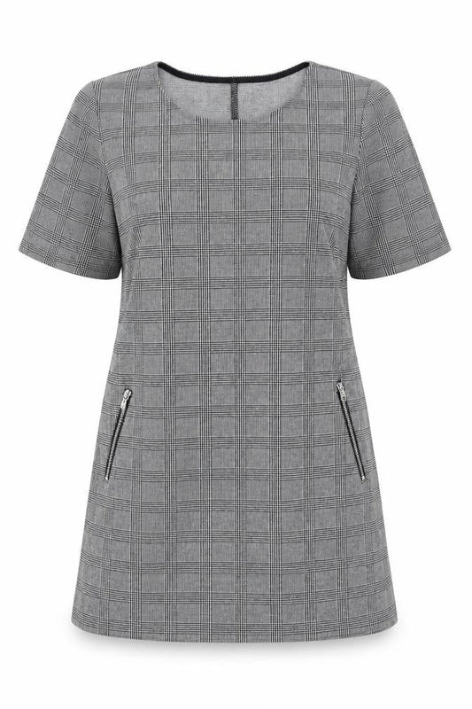 Papaya Womens Grey Check  A-Line  Size 14