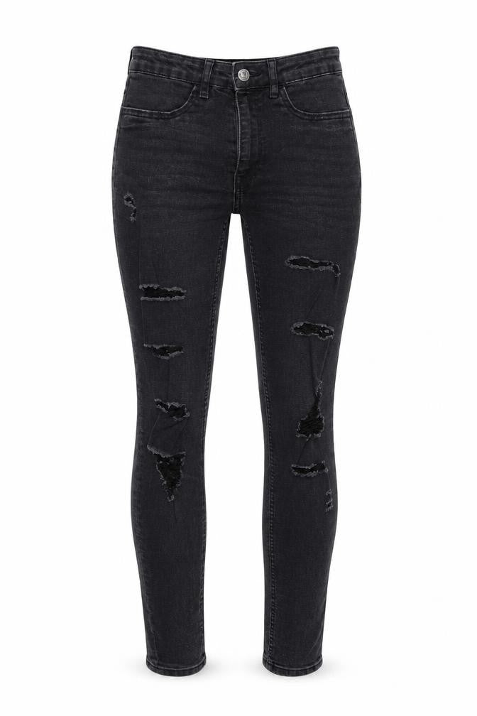 H&M  Womens Black   Skinny Jeans Size 8 L27 in