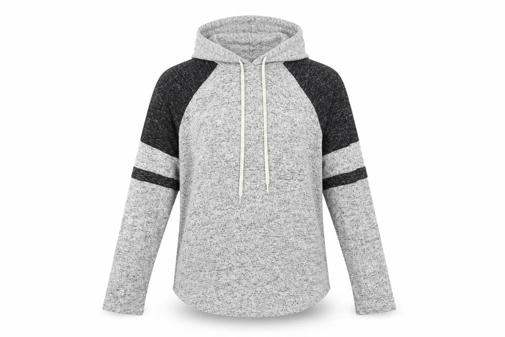 Ambiance  Womens Grey   Pullover Hoodie Size L
