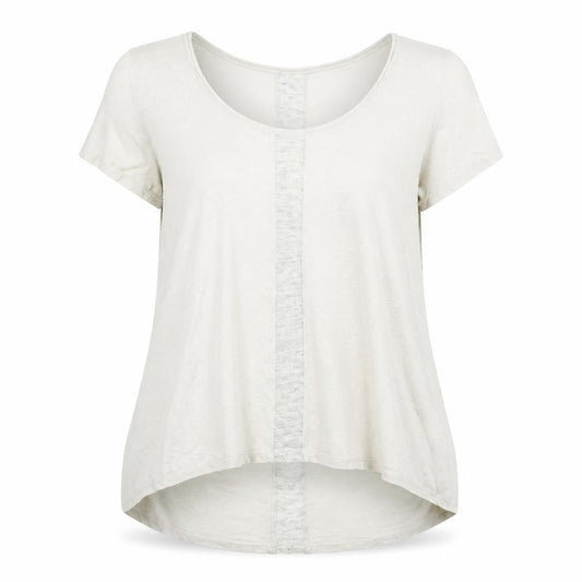 synthia rowley Womens Beige   Basic T-Shirt Size XL
