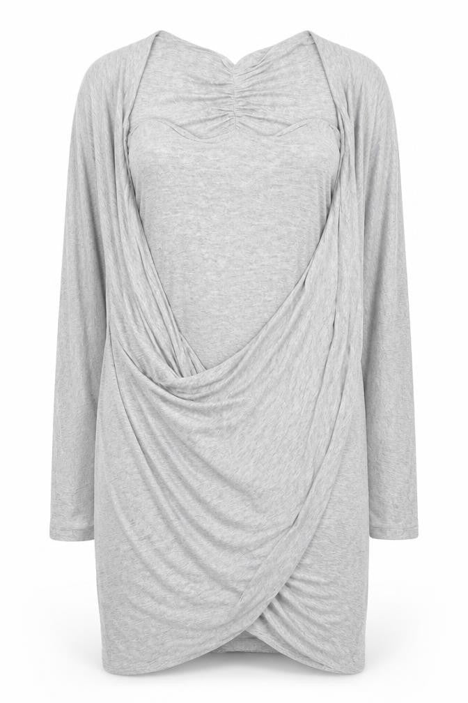Harlowe & Graham  Womens Grey   Basic Blouse Size XL