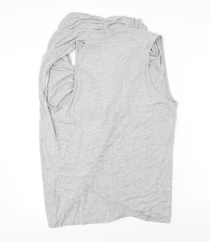 Harlowe & Graham  Womens Grey   Basic Blouse Size XL