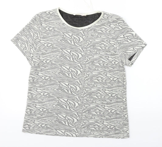 Anna rose   Womens White   Basic T-Shirt Size L