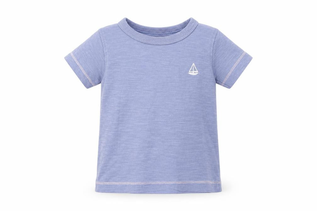 Next  Boys Blue Paisley  Basic T-Shirt Size 3-6 Months
