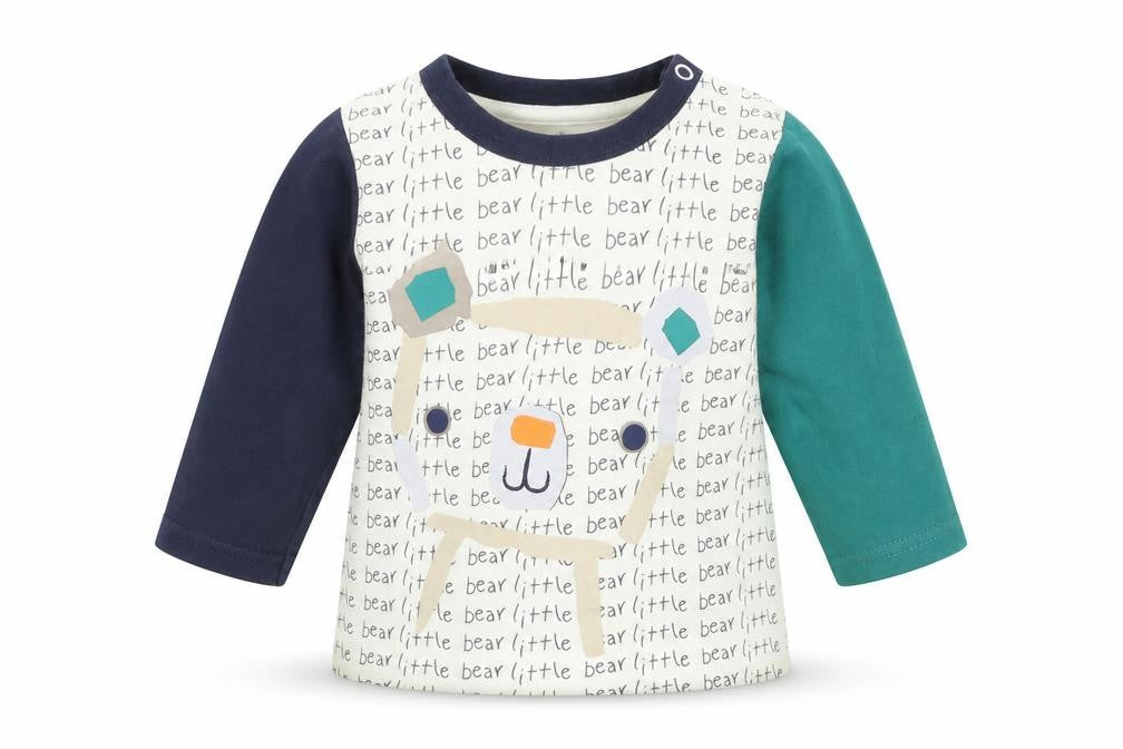 Nutmeg  Baby White   Basic T-Shirt Size 6-9 Months