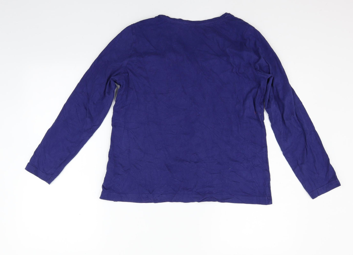 ESMARA Womens Blue   Basic T-Shirt Size M