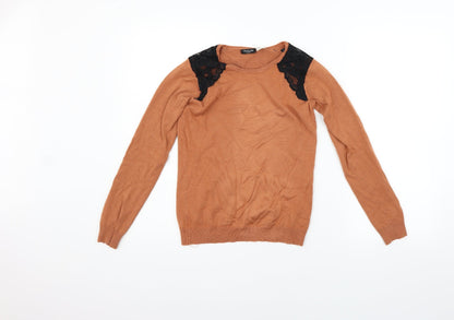 La Redoute Girls Orange   Pullover Jumper Size 8 Years
