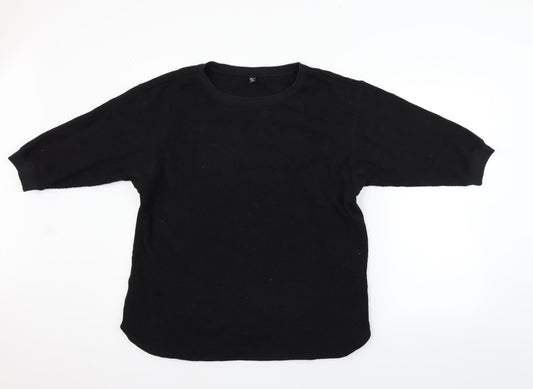 Preworn Womens Black   Pullover Jumper Size XL