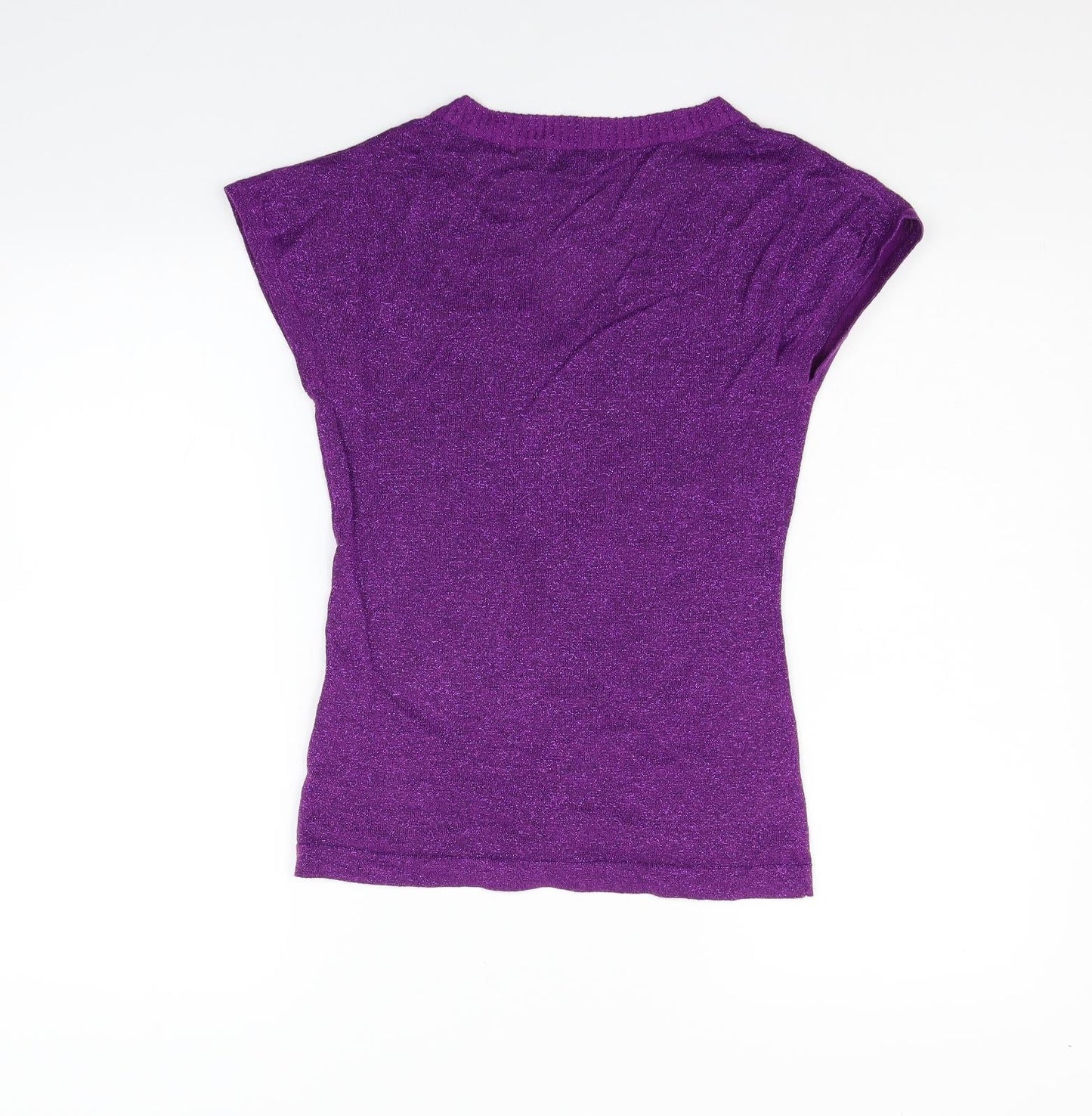 Reflections Womens Purple   Pullover Jumper Size S