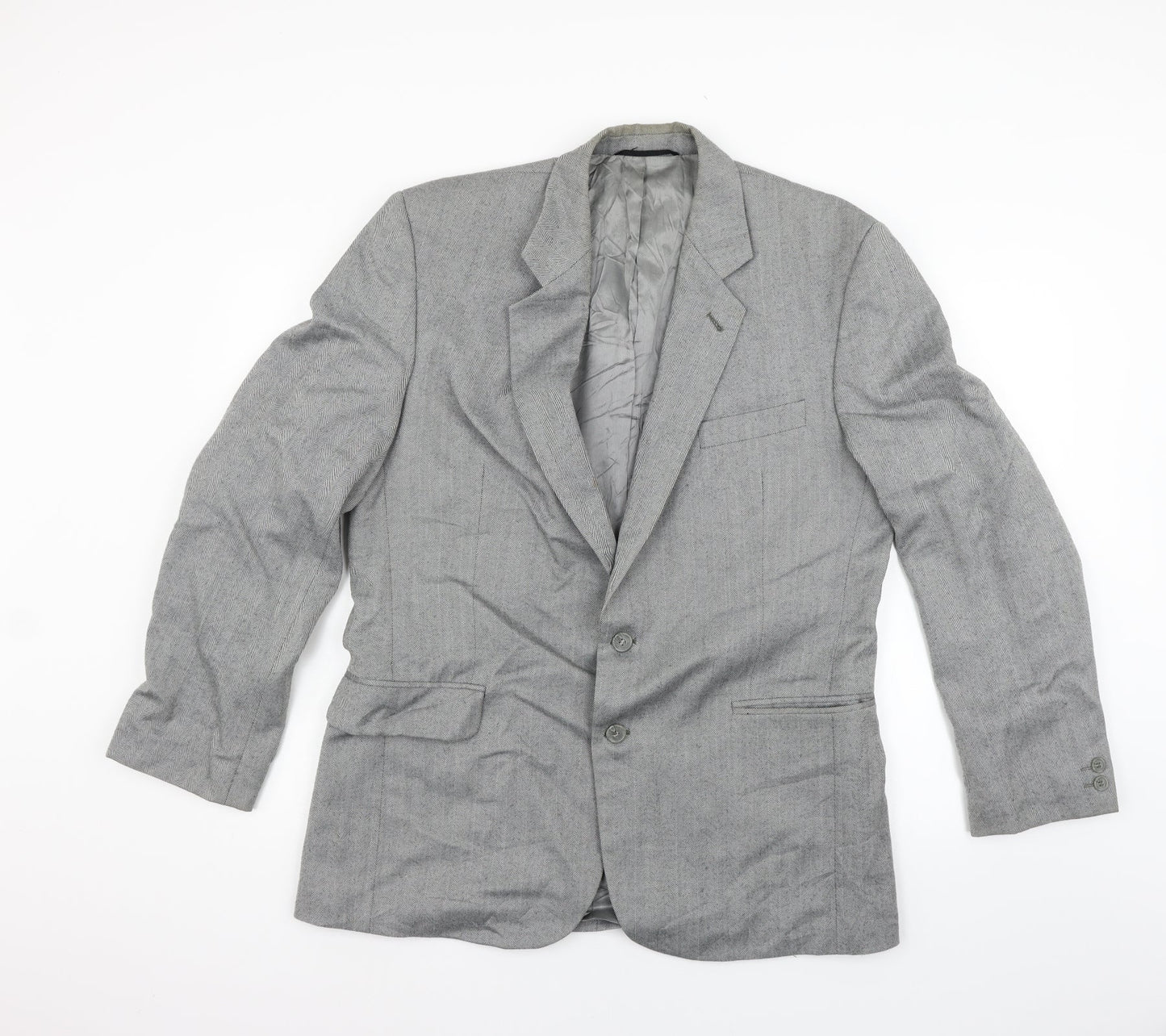 Preworn Mens Grey   Jacket Blazer Size 42