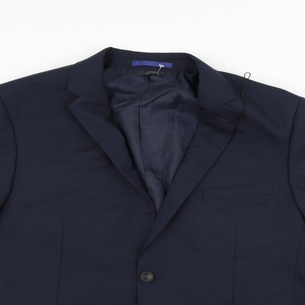 Marks and Spencer Mens Blue   Jacket Blazer Size 42