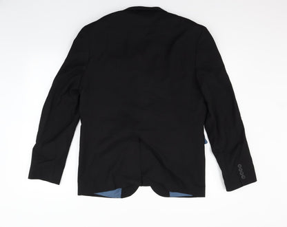 Cedarwood State Womens Black Jacket Blazer Size 40